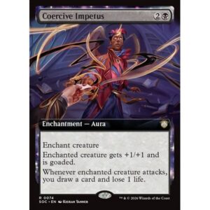 Secrets of Strixhaven Commander - 74 - Coercive Impetus - Rare - B - Non-foil (Front)