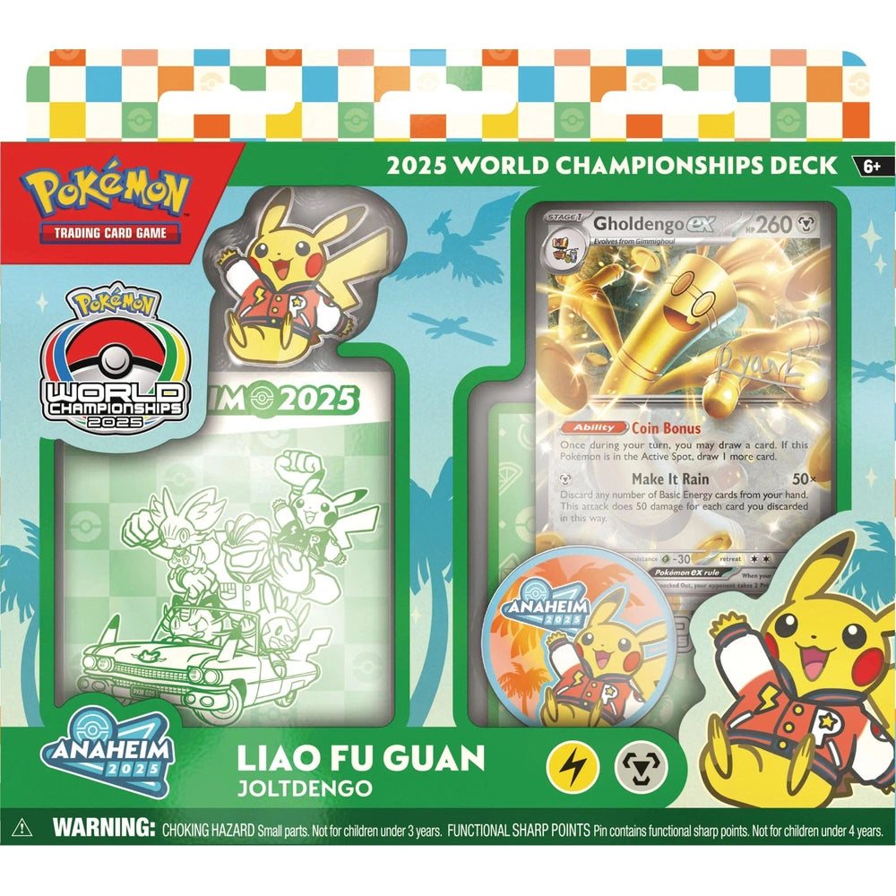 Pokemon 2025 World Championship Decks - Fuguan Liao