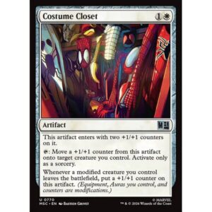 Marvel Super Heroes Commander - 770 - Costume Closet - Uncommon - W - Non-foil (Front)