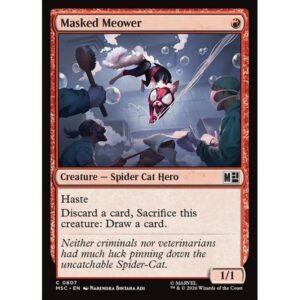 Marvel Super Heroes Commander - 807 - Masked Meower - Common - R - Non-foil (Front)