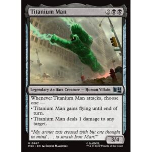 Marvel Super Heroes Commander - 667 - Titanium Man - Uncommon - B - Non-foil (Front)