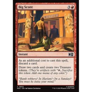 Marvel Super Heroes Commander - 802 - Big Score - Common - R - Non-foil (Front)