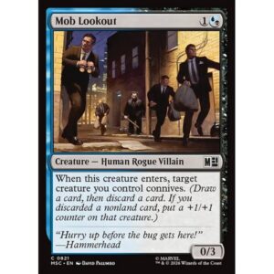 Marvel Super Heroes Commander - 821 - Mob Lookout - Common - UB - Non-foil (Front)