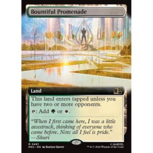 Marvel Super Heroes Commander - 461 - Bountiful Promenade - Rare - C - Non-foil (Front)