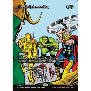 Marvel Universe - 80 - Heroic Intervention - Mythic - G - Non-foil (Front)