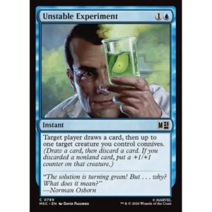 Marvel Super Heroes Commander - 789 - Unstable Experiment - Common - U - Non-foil (Front)