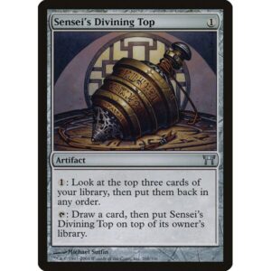 Champions of Kamigawa - 268 - Sensei's Divining Top - Uncommon - C - Non-foil (Lightly Played)