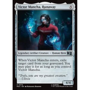Marvel Super Heroes Commander - 574 - Victor Mancha, Runaway - Uncommon - C - Non-foil (Front)