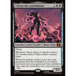 Marvel Super Heroes Commander - 668 - Ultron the Annihilator - Mythic - B - Non-foil (Front)