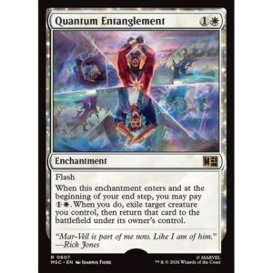 Marvel Super Heroes Commander - 607 - Quantum Entanglement - Rare - W - Non-foil (Front)