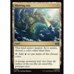 Marvel Super Heroes Commander - 581 - Thriving Isle - Common - C - Non-foil (Front)