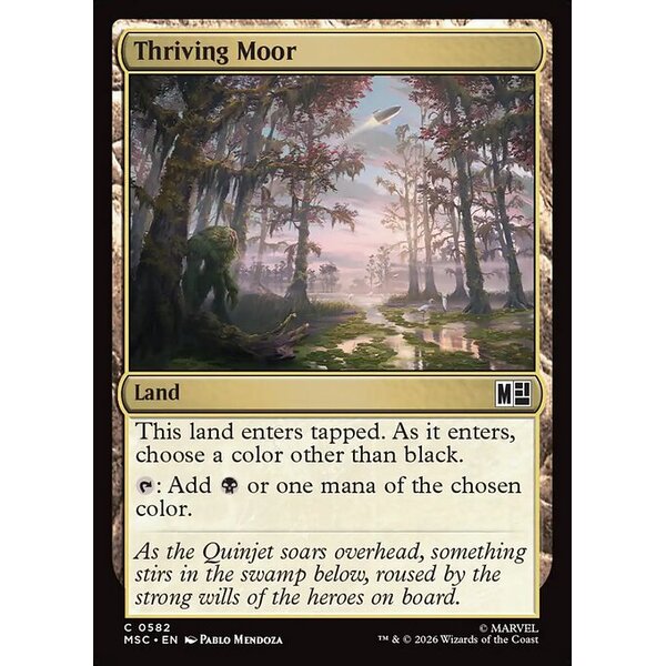 Marvel Super Heroes Commander - 582 - Thriving Moor - Common - C - Non-foil (Front)