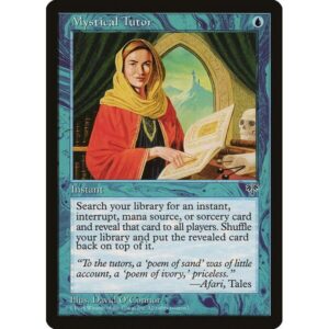 Mirage - 80 - Mystical Tutor - Uncommon - U - Non-foil (Front)