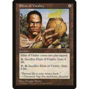 Mirage - 300 - Elixir of Vitality - Uncommon - C - Non-foil (Front)