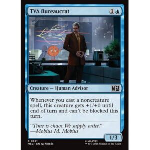 Marvel Super Heroes Commander - 761 - TVA Bureaucrat - Common - U - Non-foil (Front)