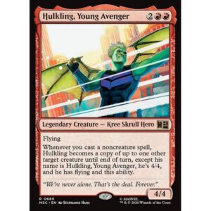 Marvel Super Heroes Commander - 689 - Hulkling, Young Avenger - Rare - R - Non-foil (Front)