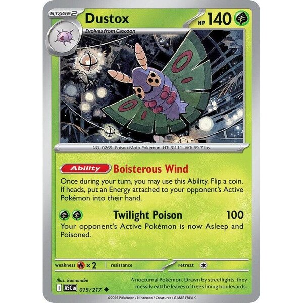 Ascended Heroes - 015/217 - Dustox