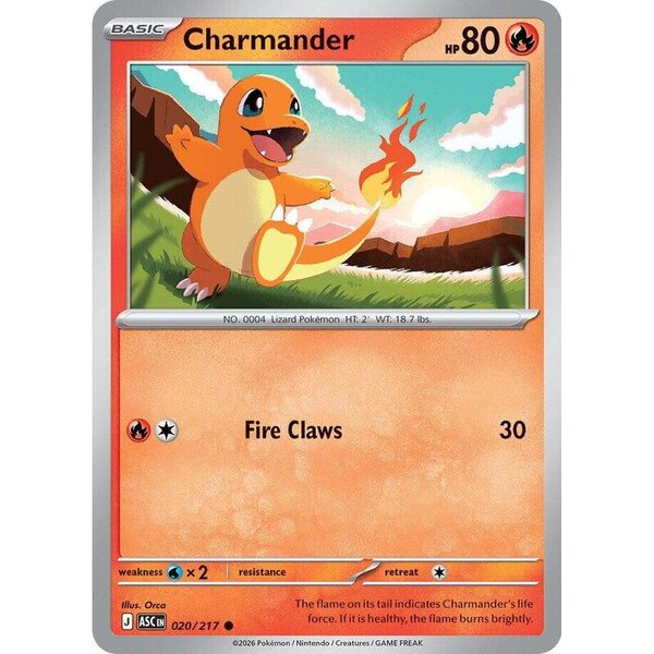 Ascended Heroes - 020/217 - Charmander
