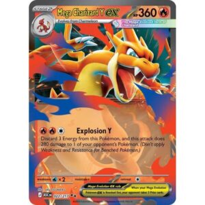 Ascended Heroes - 022/217 - Mega Charizard Y ex