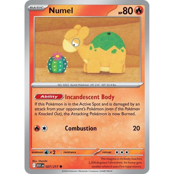 Ascended Heroes - 027/217 - Numel