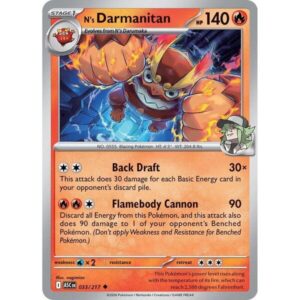 Ascended Heroes - 033/217 - N's Darmanitan