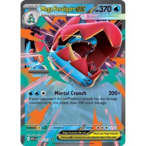Ascended Heroes - 043/217 - Mega Feraligatr ex