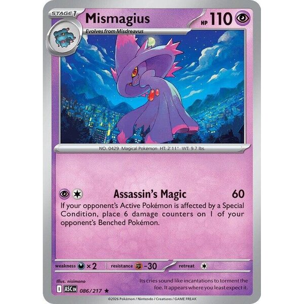 Ascended Heroes - 086/217 - Mismagius