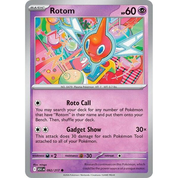 Ascended Heroes - 092/217 - Rotom
