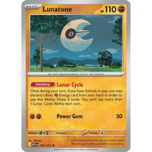 Ascended Heroes - 105/217 - Lunatone