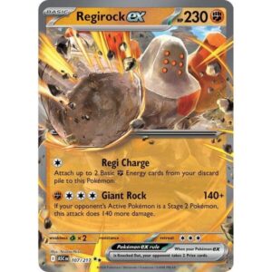 Ascended Heroes - 107/217 - Regirock ex