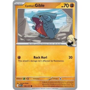 Ascended Heroes - 109/217 - Cynthia's Gible