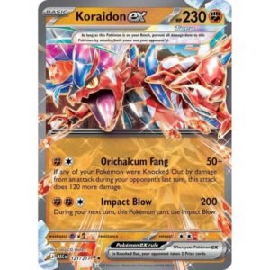 Ascended Heroes - 121/217 - Koraidon ex