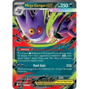 Ascended Heroes - 125/217 - Mega Gengar ex