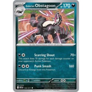 Ascended Heroes - 132/217 - Galarian Obstagoon