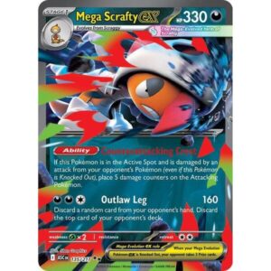 Ascended Heroes - 135/217 - Mega Scrafty ex