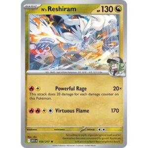 Ascended Heroes - 154/217 - N's Reshiram