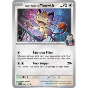 Ascended Heroes - 161/217 - Team Rocket's Meowth