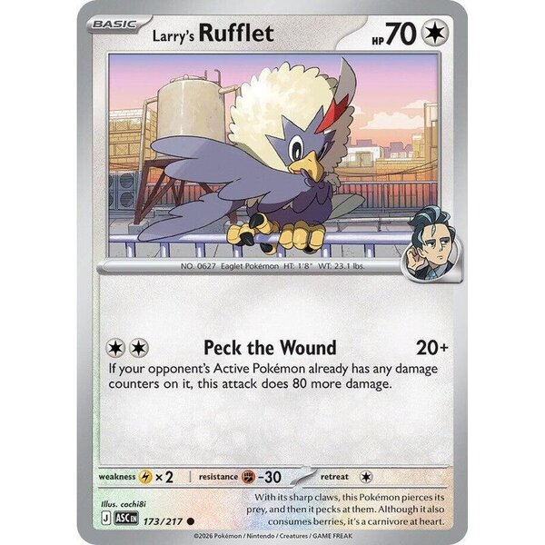 Ascended Heroes - 173/217 - Larry's Rufflet