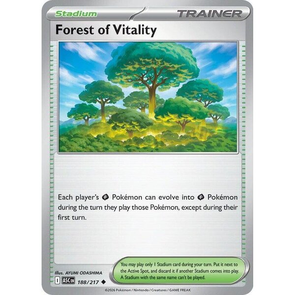 Ascended Heroes - 188/217 - Forest of Vitality