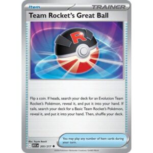 Ascended Heroes - 205/217 - Team Rocket's Great Ball