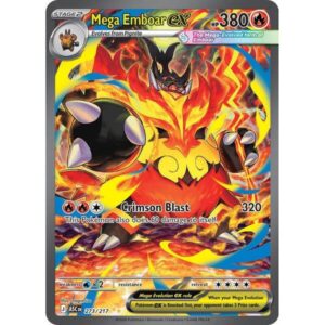 Ascended Heroes - 273/217 - Mega Emboar ex