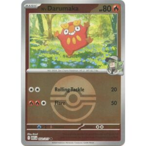 Ascended Heroes - 032/217 - N's Darumaka (Poke Ball) - Reverse Holo