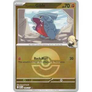 Ascended Heroes - 109/217 - Cynthia's Gible (Poke Ball) - Reverse Holo