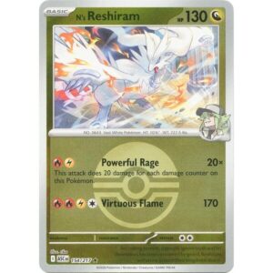 Ascended Heroes - 154/217 - N's Reshiram (Poke Ball) - Reverse Holo