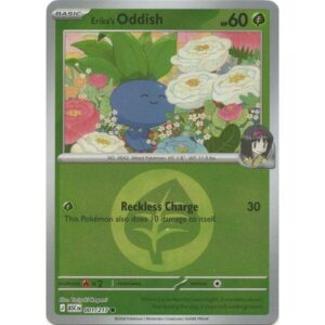 Ascended Heroes - 001/217 - Erika's Oddish (Energy Symbol Pattern) - Reverse Holo