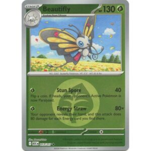 Ascended Heroes - 013/217 - Beautifly (Energy Symbol Pattern) - Reverse Holo