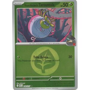 Ascended Heroes - 018/217 - Team Rocket's Tarountula (Energy Symbol Pattern) - Reverse Holo