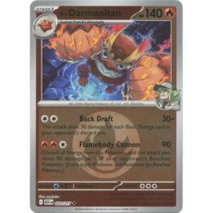 Ascended Heroes - 033/217 - N's Darmanitan (Energy Symbol Pattern) - Reverse Holo