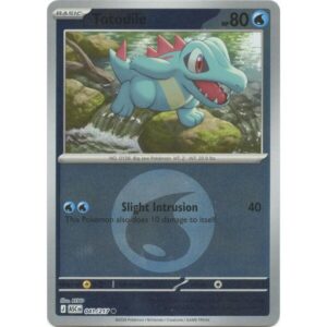 Ascended Heroes - 041/217 - Totodile (Energy Symbol Pattern) - Reverse Holo