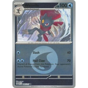 Ascended Heroes - 045/217 - Weavile (Energy Symbol Pattern) - Reverse Holo